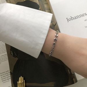 Ghidbk Dainty Vormige Koffiebonen Ketting Armbanden Armbanden Minimalistische Holle Verklaring Bangle Ontworpen Roestvrij Stalen Armband