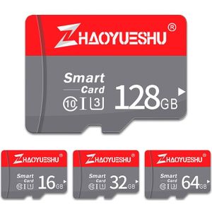 Micro Sd Tf Card 16Gb 32Gb 64Gb 128 Gb Klasse 10 Flash Geheugen Microsd-kaart 8 16 32 64 128 Gb Voor Smartphone Adapter