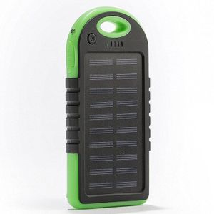 Solar Power Bank Waterdicht Genest Solar Universele Oplader 2 Usb Universele Poorten Externe Lader Powerbank Voor Smartphone