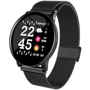 W8 Smart Band Stalen Strip IP67 Waterdichte Fitness Tracker Horloge Mannen Vrouwen Smart Sport Klok Hartslagmeter horloges