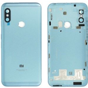 Batterij Cover Voor Xiaomi Mi A2 Lite En Redmi 6 Pro Blauw