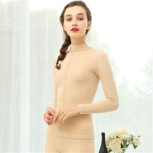 Elegante Coltrui Vrouwen Thermisch Ondergoed Set Zoete Kant Lange Onderbroek Vrouwen Winter Katoen Thermische Kleding Tweede Vrouwelijke Huid