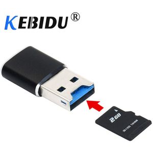 Kebidu 5Gbps Mini Usb 3.0 Microsd Tf Otg Micro Kaartlezer Voor Tf Card Micro Sd/Sdxc /Sdxc Usb Card Adapter