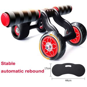 Fitness Abdominale Wiel Ab Roller Met Mat Buikspier Trainer Voor Fitness Oefening Gym Training Apparatuur Rebound Rol&#39;le&#39;r