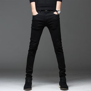 Casual Slim Stretch Jeans Zwarte mannen Potlood Broek Strakke Jeans mannen Broek Plus Size 36-27 Pantalons