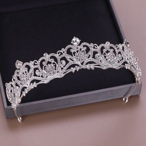 Bruiloft bruid hoofdtooi Europese en Amerikaanse luxe crystal crown haar accessoires