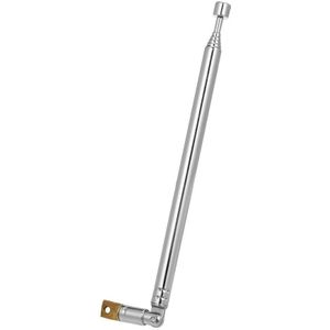 765Mm Fm Radio Telescopische Antenne Vervanging Voor Av Stereo Receiver Home 75 Ohm 7-Sectie Am/Fm universele Antenne Antena Koper