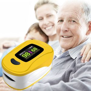 Pulsoxymeter Vinger Vingertop Gezondheid Monitor Bloedzuurstofverzadiging Hartslagmeter Voor Volwassen En Kind