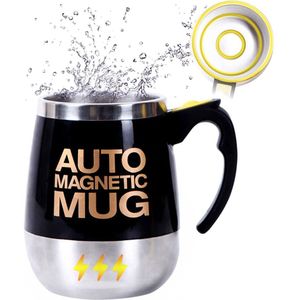 400Ml Rvs Automatische Zelf Roeren Mok Koffie Melk Mengen Mok Elektrische Magnetische Smart Roeren Cup