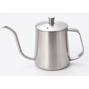 Gunot Rvs Lange Smalle Koffiezetapparaat Lange Smalle Mokka Koffie Pot Koffieboon Maken Espresso Percolator Gereedschap