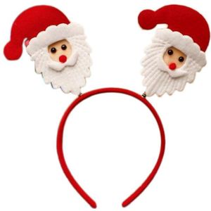 6Pcs Christmas Santa Hoofdbanden Reindeer Antlers Hoofdband Sneeuwpop Kostuum Haar Hoepel Voor Kerst Party (TG-3)