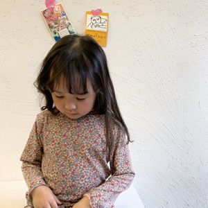 1-3 Jaar Baby Katoen Blouses Voorjaar Koreaanse Meisje Gebreide Onderkant Shirt Meisje Lange Mouwen Onderkant shirt Tops Kleding Kids