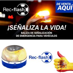 Rec Flash Helpen Apparaat Signaal Ización Emergency Signaal V16 Pre Signaal Ización Gevaar Homologada Dgt V16