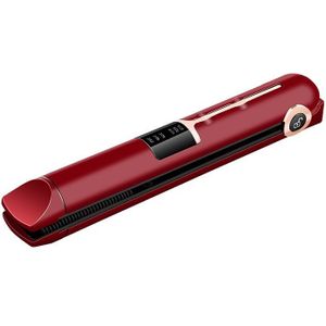 2022 Mini Draadloze Stijltang Keramische Mini Flat Iron Hair Krultangen Styling Gereedschap Draadloze Stijltang