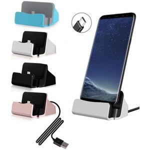 Usb C Dock Station Type C Opladen Stand Voor Huawei P20 P30 Pro Samsung Galaxy S8 S9 S10 Plus Xiaomi telefoon Docking Usbc Charger