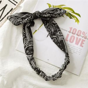 Vrouwen Hoofdbanden Print Haarbanden Retro Haaraccessoires Cross Tulband Bandage Bandana Haarband Hoofdtooi Zomer Hoofddeksels Bezel