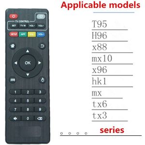 Ir Afstandsbediening Voor Android Tv Box H96 Max/TX6/X96q/X88 Pro/HK1 Doos/h50//TX3mini/T95 Plus/A95x F4 Vervangende Afstandsbediening Controlle