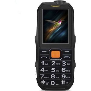 2.4 Inch Goedkope Kleine Mini Dual Sim Mobiele Telefoon Schokbestendig Sterke Torch Bluetooth Ondersteuning Russische Toetsenbord MP3 MP4 Power Bank