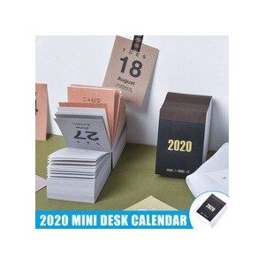 Mini Desktop Papier Kalender Dagelijks Scheduler Tafel Planner Jaarlijks Organisator Draagbare MU8669