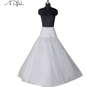 Arriveert Een Lijn Wedding Bridal Petticoat Onderrok Hoepelrokken Volwassen Voor Trouwjurk