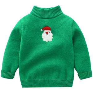 Iyeal Peuter Kid Boy Kleding Kerst Gebreide Vest Coltrui Winter Warm Tops Lange Mouwen Casual Truien Outfit