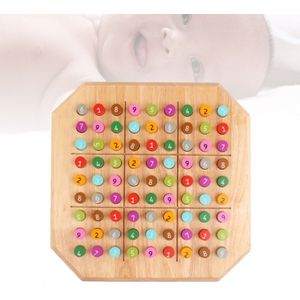 1Pc Redeneren Training Logisch Educatief Sudoku Tafel Speelgoed Bordspel Dambord Voor Kinderen Kids