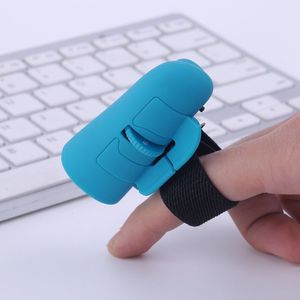 Mini Leuke Plug En Play 2.4Ghz Draadloze Finger Rings Optical Mouse 1600Dpi Met Usb-ontvanger Voor Pc Laptop desktop