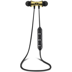 S8 Draadloze Magnetische Bluetooth Oortelefoon Draadloze Sport Hoofdtelefoon Stereo Bass Muziek Oortjes Met Microfoon Headset