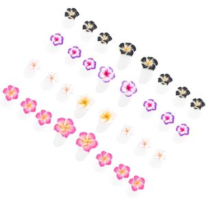 32Pcs Siliconen Teen Separator Nail Art Polish Guards Pedicure Diy Gereedschap