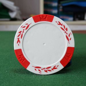 25 stks Blank-Tarwe Poker Chips in Klei Plaatijzer 9 kleuren voor je keuze