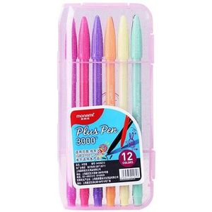 36 kleur Gel Pennen Monami Plus Pen Kunst Levert Briefpapier Pennen Copic Markers School Schilderij Aquarel Pen Stabilo Glitter