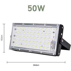 Led Schijnwerper Outdoor Spotlight 10W 50W Muur Wasmachine Lamp Reflector IP65 Waterdichte Verlichting Tuin Rgb Flood Light Ac 220V 240V