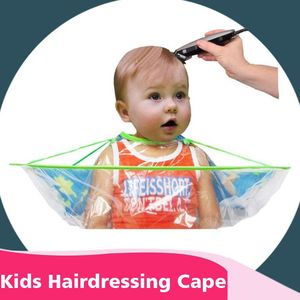 Kids Kappers Cape Effen Kapsel Schort Styling Kapper Unisex Salon Tool Mantel Anti Statische Waterdichte Kleding Kind Thuis