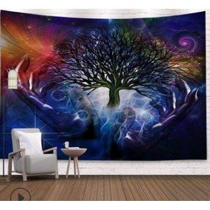 Multicolour Hippie Psychedlic Tapestry Mandala Muur Opknoping Sprei Dekens Home Decor