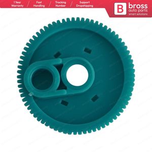 Bross Auto-onderdelen BGE610 Front Cabine Ruitenwisser Motor Reparatie Gear 50032309 Voor Holland Tractor 74-Tanden Diameter: 45 Mm