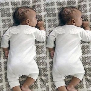 Pasgeboren Peuter Infant Kids Baby Boy Meisjes Romper Jumpsuit Kleding Outfits Kleine Vleugel Romper