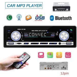 Auto Radio Stereo Audio MP3 Speler 12V In-Dash Single 1 Din Fm Ontvanger Aux Ontvanger Usb Remote controle Autoradio