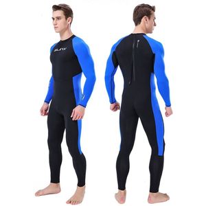 M/L/Xl/2XL/3XL Mannen Wetsuit 3Mm Full Body Pak Super Stretch Duikpak swim Surf Snorkelen #0327