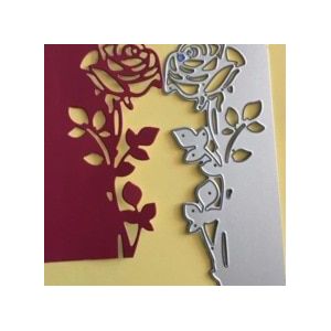 Metalen Stansmessen Rose Edger Stencils Voor Diy Scrapbooking Embossing Papier Wedding Kaarten Die Cuts Fotoalbum Maken Craft