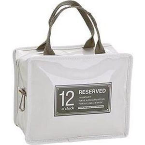 Waterdichte Lunch Tas Voor Vrouwen Kinderen Mannen Cooler Lunchbox Tas Brief Tote Pu Lunch Zakken Isolatie Pakket Draagbare