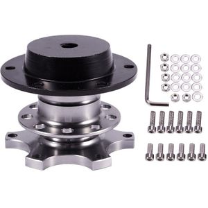 Universele Stuurwiel Quick Release Hub Boss Kit Wiel Hub Adapter Voor 6 Gat Stuurwiel Hub