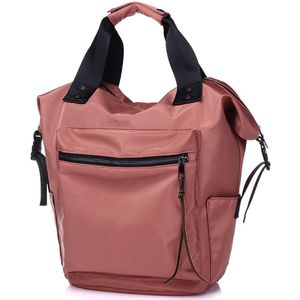 Nylon Waterdichte Rugzak Vrouwen Grote Capaciteit Schooltassen Casual Effen Kleur Reizen Laptop Rugzak Tiener Meisjes Bookbags