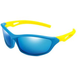 Brand Kids Gepolariseerde Zonnebril Vintage Jongens Meisjes Vierkante Coating Zonnebril UV400 Brillen Kind Shades Gafas De Sol