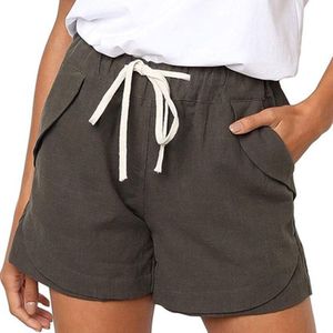 Zomer Vrouwen Yoga Shorts Hoge Taille Fieness Sport Shorts Lady Casual Ademend Shorts Femme