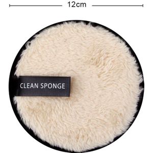 1Pcs Herbruikbare Makeup Remover Pads Katoenen Doekjes Microfiber Schoonmaakdoekje Wasbare Katoenen Pad Gezicht Reiniging Cosmetische Puff Tool