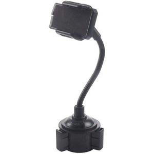 Universele Car Mount Verstelbare Zwanenhals Cup Houder Cradle Voor Mobiele Telefoon Iphone