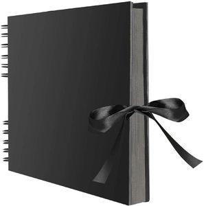 Fotoalbums 80 Zwarte Bladzijden Geheugen Boeken A4 Ambachtelijke Papier Diy Scrapbooking Foto Bruiloft Verjaardag Childrens