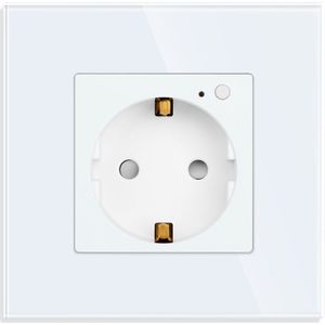Bingoelec Zigbee Muur Smart Stopcontacten Plug Werk Met Tuya Gateway Smart Leven Alexa Home Improvement Eu Rusland Standaard