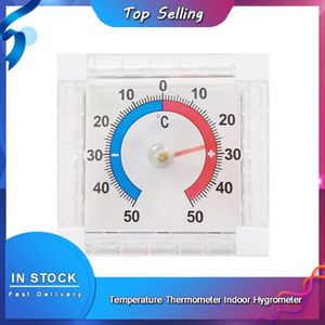 Temperatuur Thermometer Indoor Hygrometer Venster Indoor Outdoor Office Muur Tuin Thuis Afgestudeerd Disc Temperatur Plezierige