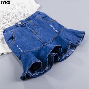 Meisjes Lente En Zomer Rok Meisjes Denim Rok Fishtail Hippe Rok Kinderen Rokken 2-7 Jaar Oud